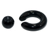 Acrylic Fashion Geometric Ring And Earrings With Polishing Treatment