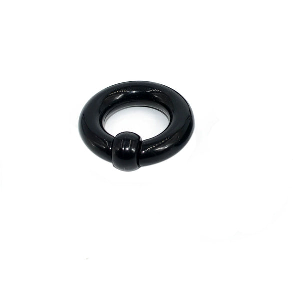 Acrylic Fashion Geometric Ring And Earrings With Polishing Treatment