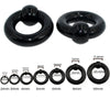 Acrylic Fashion Geometric Ring And Earrings With Polishing Treatment