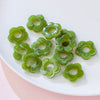 Acrylic Five Petal Flower Halo Jewelry Materials For Diy Handmade Earrings And Hair Accessories