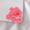 Acrylic Five Petal Flower Halo Jewelry Materials For Diy Handmade Earrings And Hair Accessories
