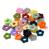 Acrylic Five Petal Flower Halo Jewelry Materials For Diy Handmade Earrings And Hair Accessories