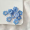 Acrylic Five Petal Flower Halo Jewelry Materials For Diy Handmade Earrings And Hair Accessories