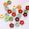 Acrylic Five Petal Flower Halo Jewelry Materials For Diy Handmade Earrings And Hair Accessories
