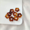 Acrylic Five Petal Flower Halo Jewelry Materials For Diy Handmade Earrings And Hair Accessories