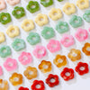 Acrylic Five Petal Flower Halo Jewelry Materials For Diy Handmade Earrings And Hair Accessories