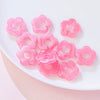 Acrylic Five Petal Flower Halo Jewelry Materials For Diy Handmade Earrings And Hair Accessories