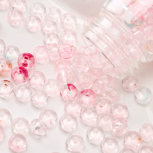 Acrylic Flat Bead Jewelry Accessories For Diy Handmade Beaded Bracelet