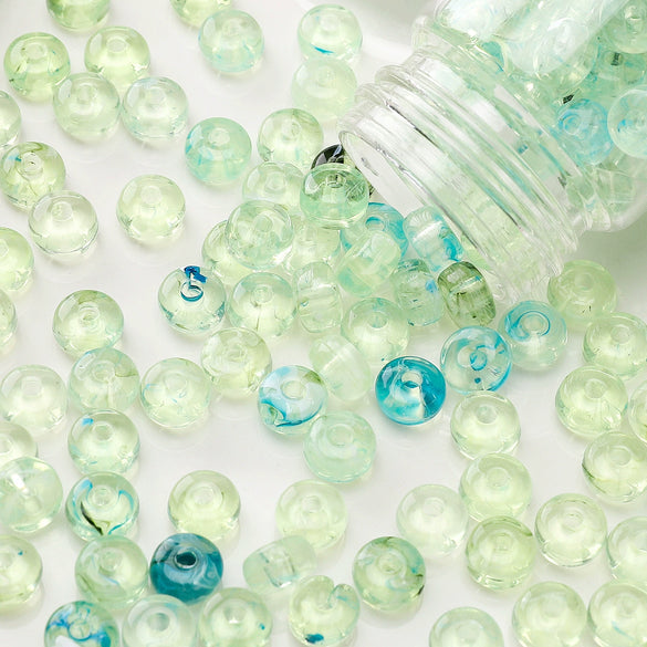 Acrylic Flat Bead Jewelry Accessories For Diy Handmade Beaded Bracelet