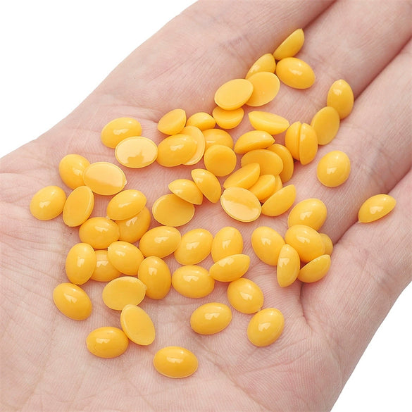 Acrylic Flat Oval Doll Eye Accessories For Handmade Plush Toys With Animal Style