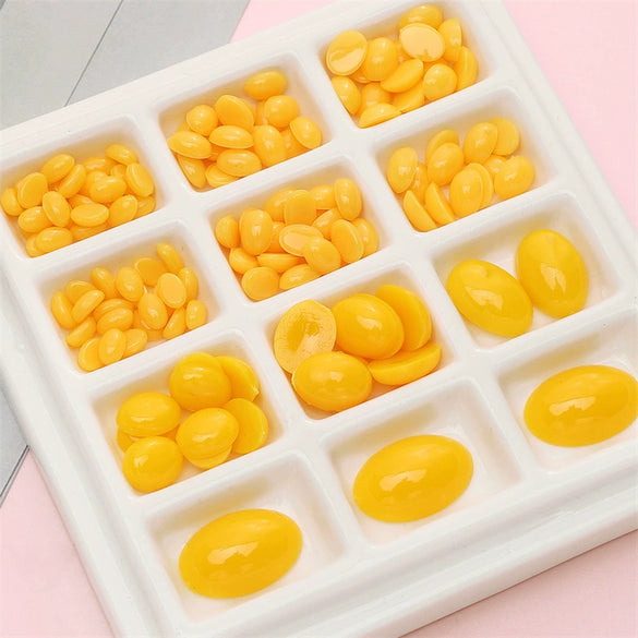 Acrylic Flat Oval Doll Eye Accessories For Handmade Plush Toys With Animal Style