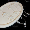 Acrylic Flower Waist Chain Necklace Dualuse Set With Pearls Women's Fashion Jewelry