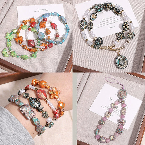 Acrylic Geometric Handmade Beads Necklace Pendant Accessories