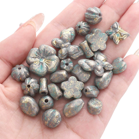 Acrylic Geometric Handmade Beads Necklace Pendant Accessories