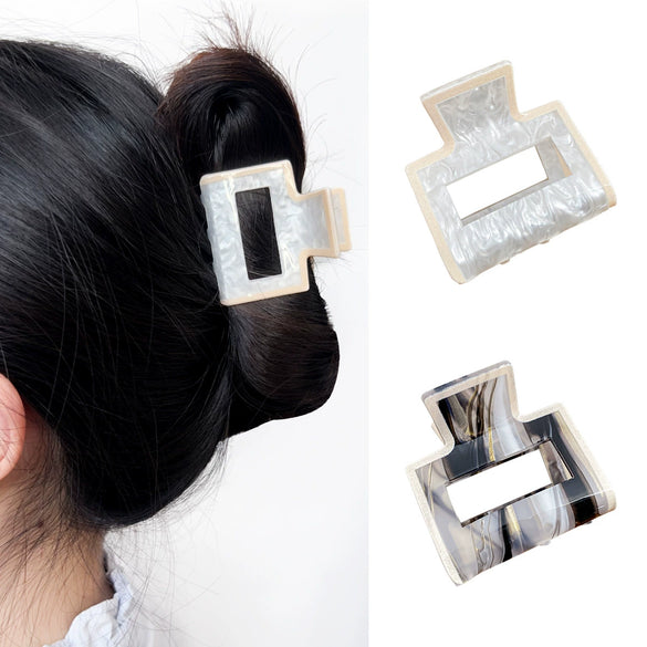 Acrylic Geometric Handmade Women's Hair Grip Clip