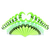 Acrylic Geometric Polishing Hip Hop Ear Horn Set Jewelry