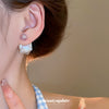 Acrylic Geometric Style Electroplated Women's Earrings