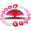 Acrylic Geometric Style Injection Molding Earring Set