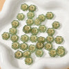 Acrylic Gold Edge Bronzing Flower Jewelry Accessories