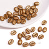 Acrylic Handmade Beaded Jewelry Accessories Coffee Bean Bracelet Mobile Phone Chain