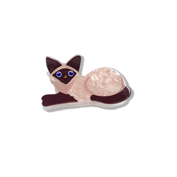 Acrylic Handmade Cute Animal Hair Clip For Women