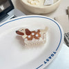 Acrylic Handmade Cute Animal Hair Clip For Women