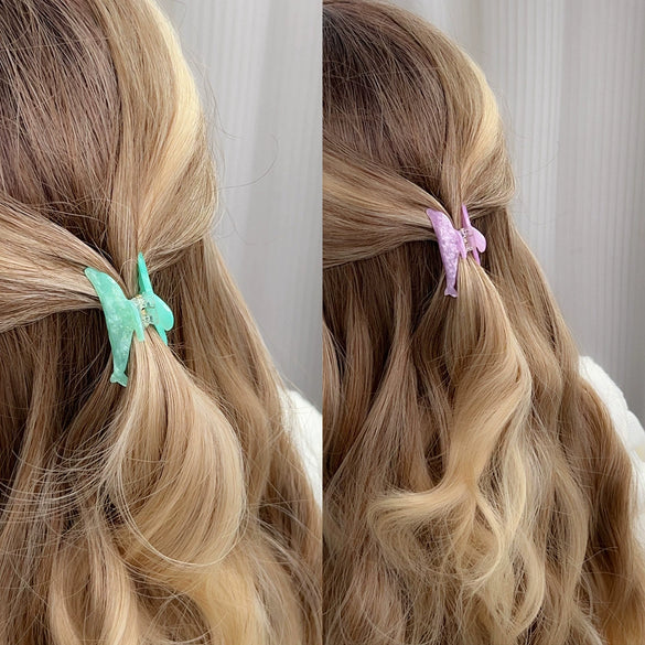 Acrylic Handmade Dolphin Hairpin For Women Lovely Style