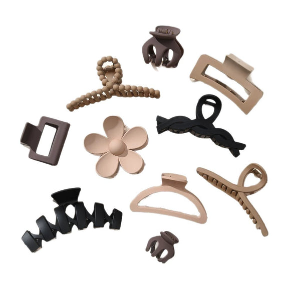 Acrylic Handmade Flower Grab Clip Highend Women's Hair Accessories