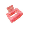 Acrylic Handmade Geometric Hair Grab Clip Fashion Elegant Headwear Accessories For Women