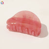Acrylic Handmade Geometric Sequined Marble Pattern Women's Hair Clip