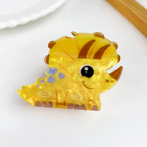 Acrylic Handmade Heart Animal Style Girls Hair Accessories