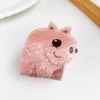 Acrylic Handmade Heart Animal Style Girls Hair Accessories
