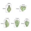 Acrylic Handmade Jewelry Accessories Tree Leaves Shaped Beaded Necklace Bracelet Earrings Loose Beads