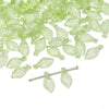 Acrylic Handmade Jewelry Accessories Tree Leaves Shaped Beaded Necklace Bracelet Earrings Loose Beads