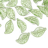 Acrylic Handmade Jewelry Accessories Tree Leaves Shaped Beaded Necklace Bracelet Earrings Loose Beads