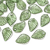 Acrylic Handmade Jewelry Accessories Tree Leaves Shaped Beaded Necklace Bracelet Earrings Loose Beads