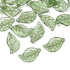 Acrylic Handmade Jewelry Accessories Tree Leaves Shaped Beaded Necklace Bracelet Earrings Loose Beads