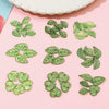 Acrylic Handmade Jewelry Accessories Tree Leaves Shaped Beaded Necklace Bracelet Earrings Loose Beads
