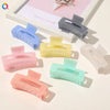 Acrylic Handmade Square Hair Grip Ball Head Shark Clip Women's Hair Accessories