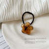 Acrylic Handmade Textured Ink Flower Hair Band For Women