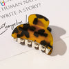 Acrylic Handmade Women's Solid Color Hair Clip