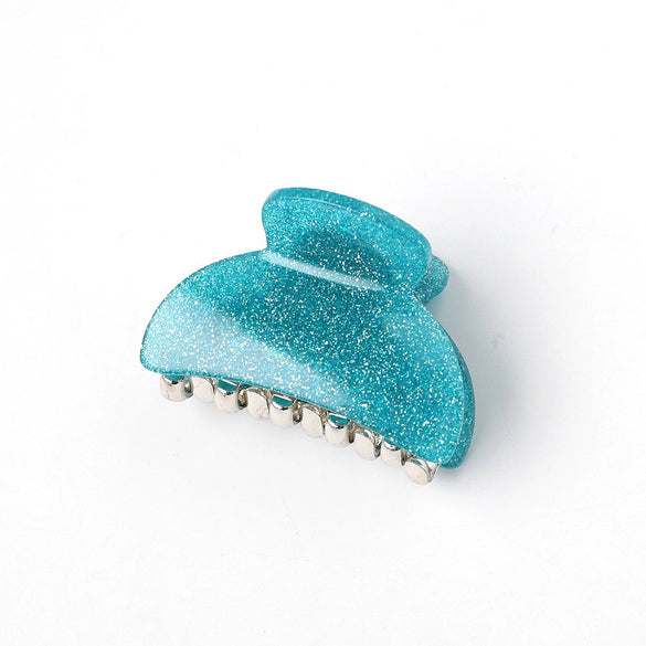 Acrylic Handmade Women's Solid Color Hair Clip