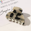 Acrylic Handmade Women's Solid Color Hair Clip