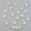 Acrylic Heart Shaped Beads For Handmade Jewelry Bracelet Earrings Accessories