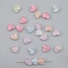 Acrylic Heart Shaped Beads For Handmade Jewelry Bracelet Earrings Accessories