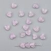 Acrylic Heart Shaped Beads For Handmade Jewelry Bracelet Earrings Accessories