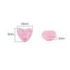 Acrylic Heart Shaped Beads For Handmade Jewelry Bracelet Earrings Accessories