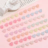 Acrylic Heart Shaped Beads For Handmade Jewelry Bracelet Earrings Accessories