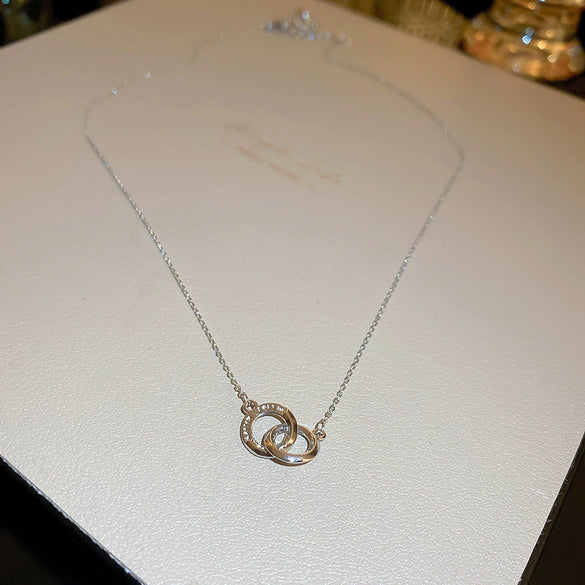 Acrylic Heart Shaped Love Necklace