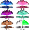 Acrylic Hiphop Geometric Ear Expander Earrings Piercing Jewelry Set